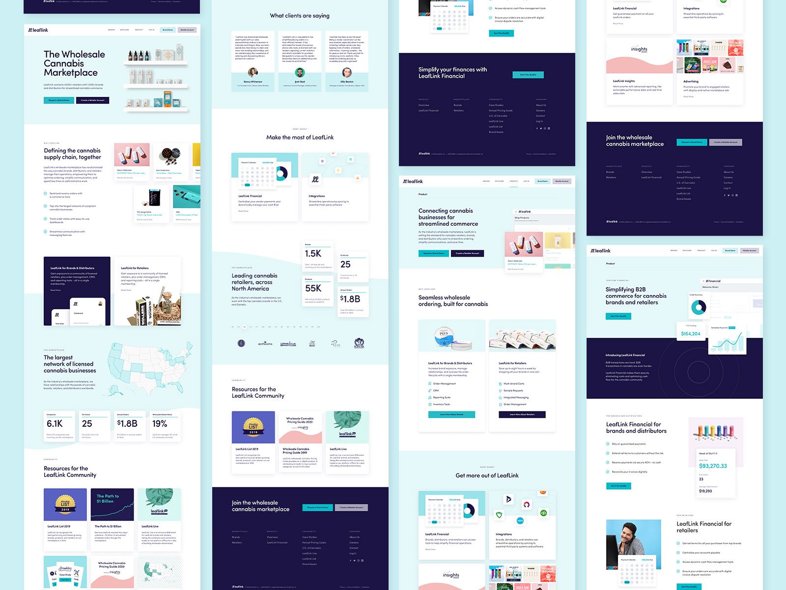 Leaflink-Website