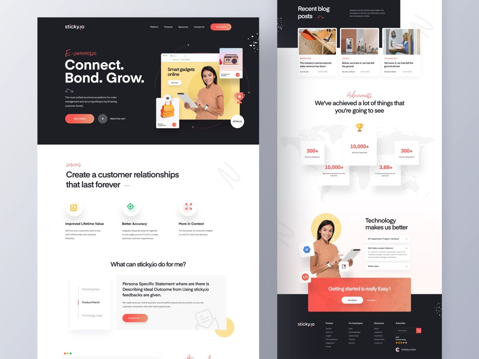 Local product showcase page – high-conversion layout